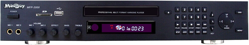 Madboy MFP-2000 Pro karaoke-afspiller Madboy MFP-2000 Pro karaoke-afspiller