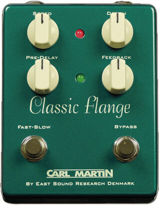 Carl Martin Classic Flange guitarpedal Carl Martin Classic Flange guitarpedal