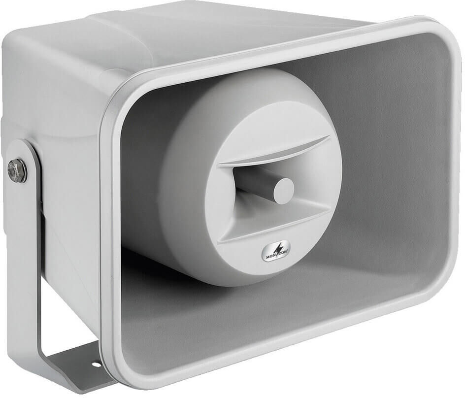 MONACOR IT-300TW musik-horn-højttaler, 100V MONACOR IT-300TW musik-horn-højttaler, 100V