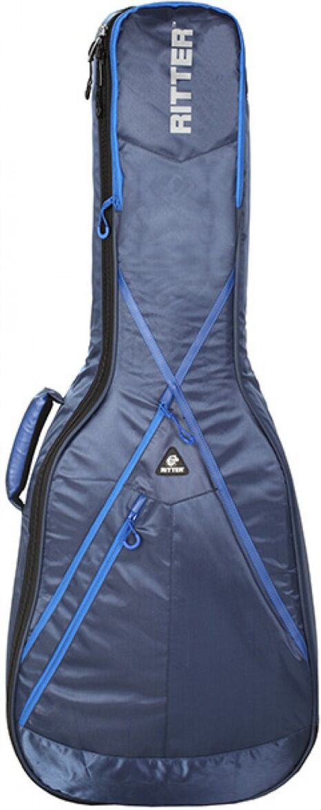 Ritter RGP8-D/NRB taske til western-guitar blå Ritter RGP8-D/NRB taske til western-guitar blå