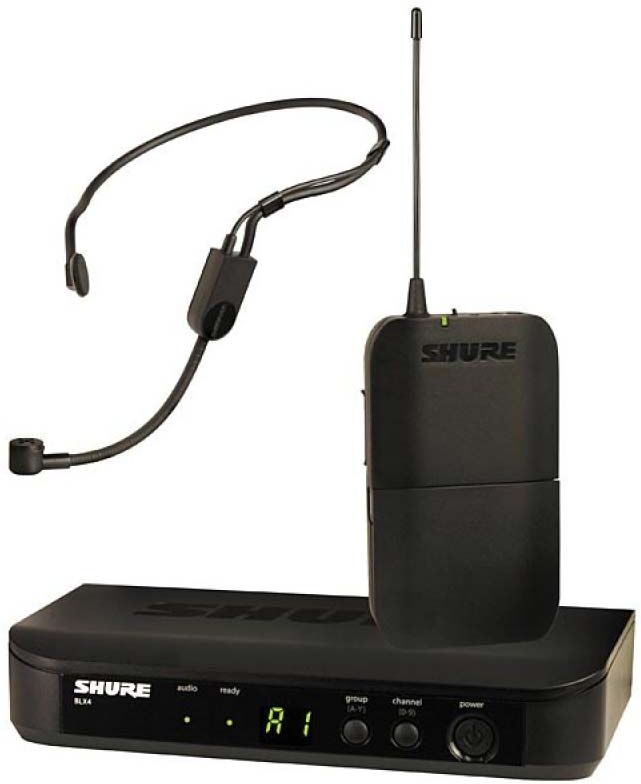 Shure BLX14E/SM35-S8 trådløst headset-mikrofon-sæt Shure BLX14E/SM35-S8 trådløst headset-mikrofon-sæt