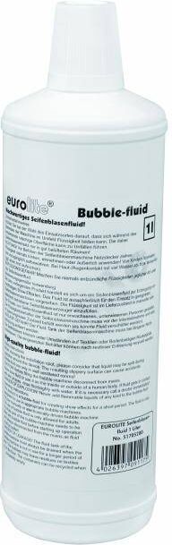 EuroLite væske til boblemaskiner, 1 liter EuroLite væske til boblemaskiner, 1 liter