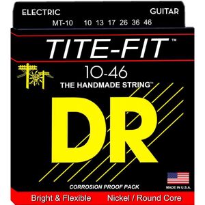 DR Strings MT-10 Tite-fit el-guitar-strenge, 010-046