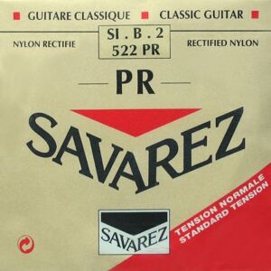 Savarez 522R H2 løs spansk guitar-streng, rød