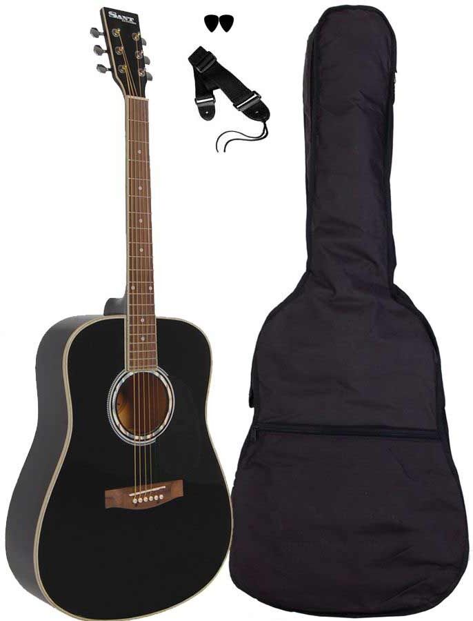 Sant Guitars AC-80-BK western-guitar sort Sant Guitars AC-80-BK western-guitar sort