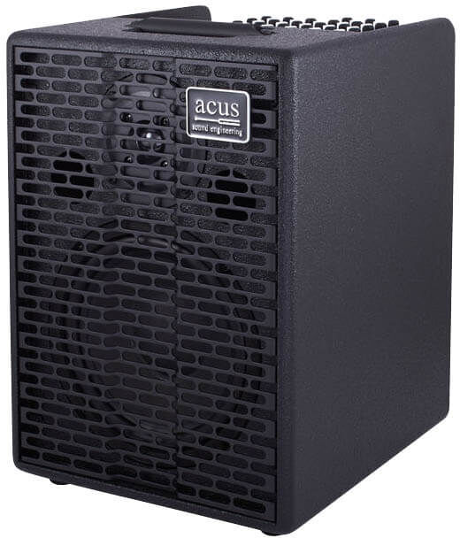 Acus One For Strings 6T Black akustisk guitar-forstærker sort Acus One For Strings 6T Black akustisk guitar-forstærker sort