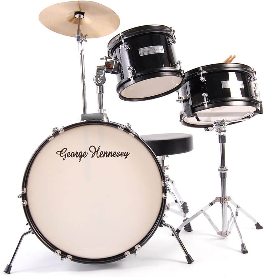 George Hennesey JBJ1049D 3-dels-børnetrommesæt George Hennesey JBJ1049D 3-dels-børnetrommesæt