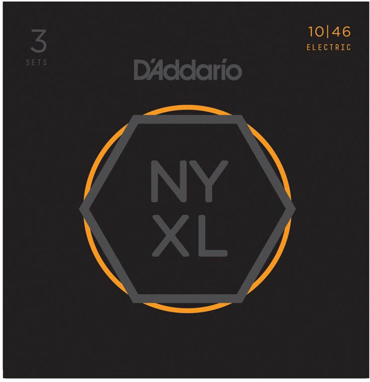 D'Addario NYXL1046-3P el-guitar-strenge, 010-046 (3 sæt)