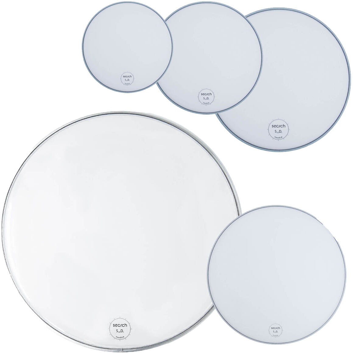 Search S10D5 Clear (10"+12"+14"+14"+22") trommeskindpakke Search S10D5 Clear (10"+12"+14"+14"+22") trommeskindpakke