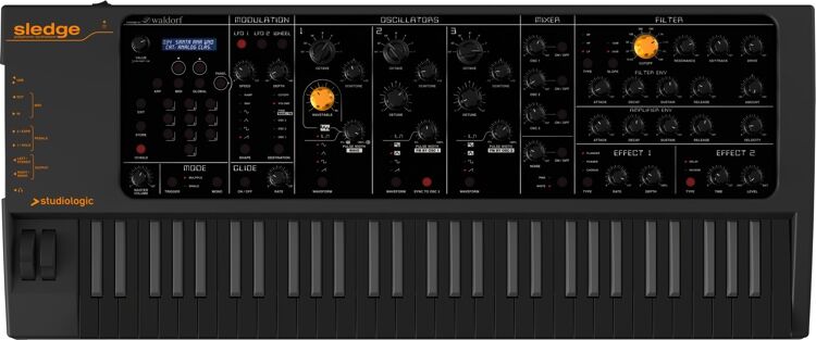 Studiologic Sledge 2.0 Black edition synthesizer Studiologic Sledge 2.0 Black edition synthesizer