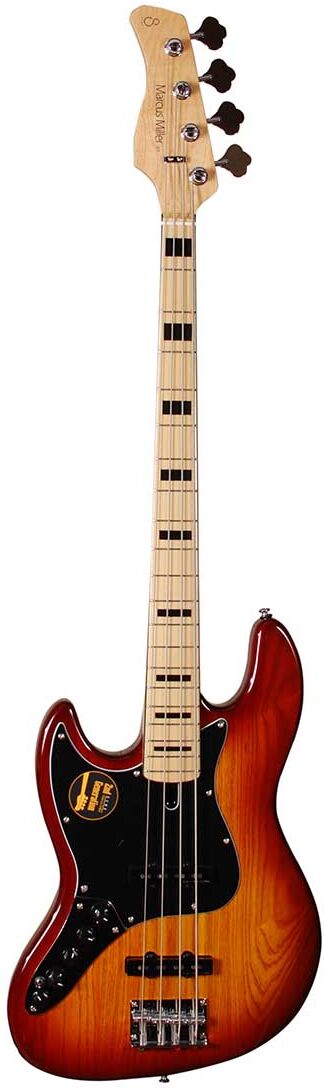 Sire Marcus Miller V7 Vintage SWAMP ASH-4 LH 2nd Gen TS el-bas, venstrehåndet to Sire Marcus Miller V7 Vintage SWAMP ASH-4 LH 2nd Gen TS el-bas, venstrehåndet to