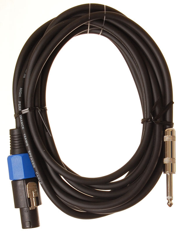 Speakon HiEnd  speakon-til-jack-kabel  10 meter Speakon HiEnd  speakon-til-jack-kabel  10 meter
