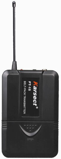 Karsect PT-15 (863.100 Mhz) lommesender til WR-15 Karsect PT-15 (863.100 Mhz) lommesender til WR-15