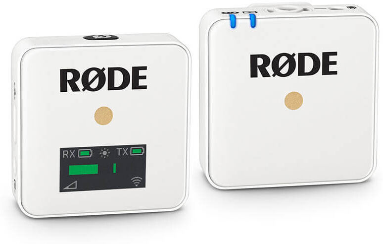Røde Wireless GO White trådløst mikrofon-sæt hvid Røde Wireless GO White trådløst mikrofon-sæt hvid