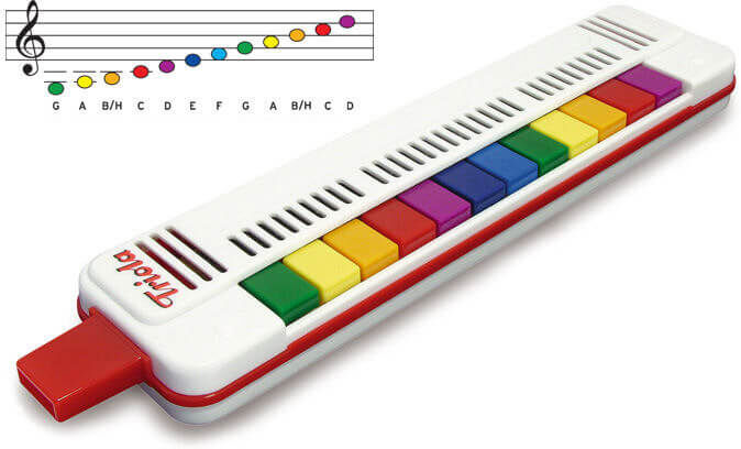 Seydel Triola 12 melodica med nodebog Seydel Triola 12 melodica med nodebog