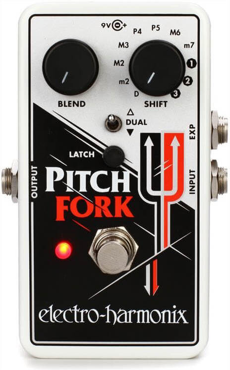 Electro Harmonix Pitch Fork guitar-effekt-pedal Electro Harmonix Pitch Fork guitar-effekt-pedal