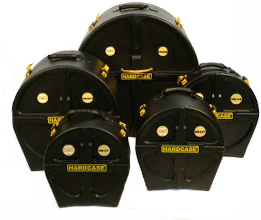 Hardcase HSTANDARD kasser til trommesæt Hardcase HSTANDARD kasser til trommesæt