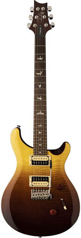PRS SE Custum 24 LTD el-guitar amber fade PRS SE Custum 24 LTD el-guitar amber fade