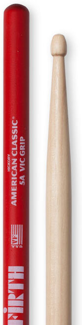 Vic Firth 5AVG Vic Grip trommestikker (par) Vic Firth 5AVG Vic Grip trommestikker (par)