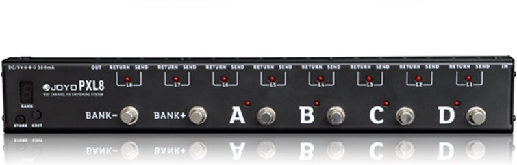 Joyo PXL8 loop-pedal-router Joyo PXL8 loop-pedal-router