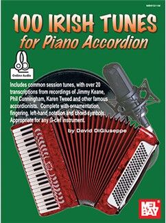 Brand mangler 100 Irish Tunes for Piano Accordion harmonika lærebog Brand mangler 100 Irish Tunes for Piano Accordion harmonika lærebog