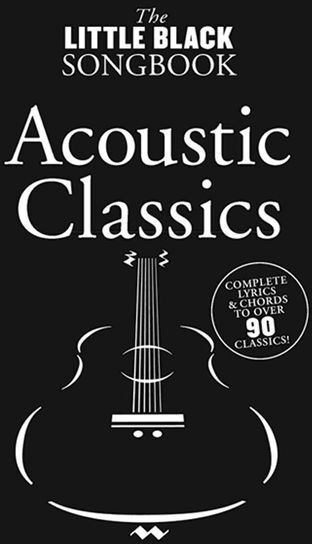 The Little Black Songbook Acoustic Classic lærebog The Little Black Songbook Acoustic Classic lærebog