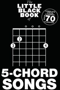 The Little Black Book Of 5-Chord Songs lærebog The Little Black Book Of 5-Chord Songs lærebog