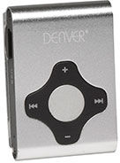 Denver MP3 Afspiller (Silver) Med clip-on