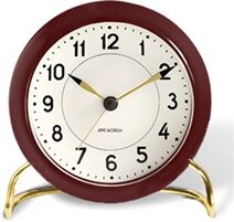 Arne Jacobsen Station Bordur bordeaux/vit Arne Jacobsen Station Bordur bordeaux/vit