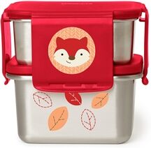 Skip Hop Zoo Madkasse Stål Ræv Skip Hop Zoo Madkasse Stål Ræv