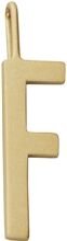 Design Letters Archetype Charm 16 mm Gold A-Z F Design Letters Archetype Charm 16 mm Gold A-Z F