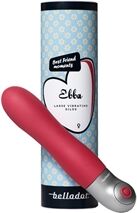 Belladot Ebba Large vibrating dildo röd
