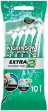 Wilkinson Sword Extra 2 Sensitive - Disposable Razor 10 st/pakke Wilkinson Sword Extra 2 Sensitive - Disposable Razor 10 st/pakke
