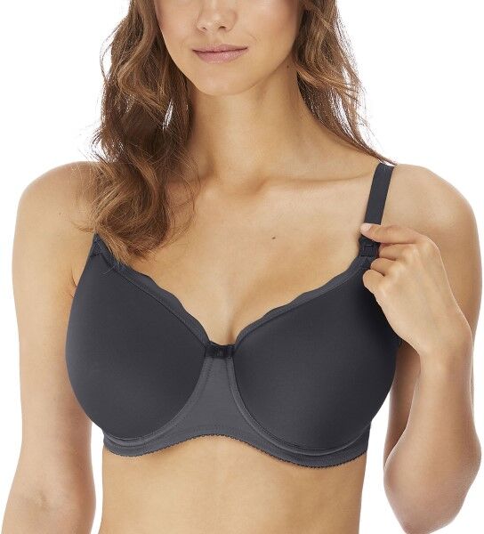 Freya Pure Sculpt Underwire Moulded Nursing Bra - Darkgrey * Kampagne * Freya Pure Sculpt Underwire Moulded Nursing Bra - Darkgrey * Kampagne *