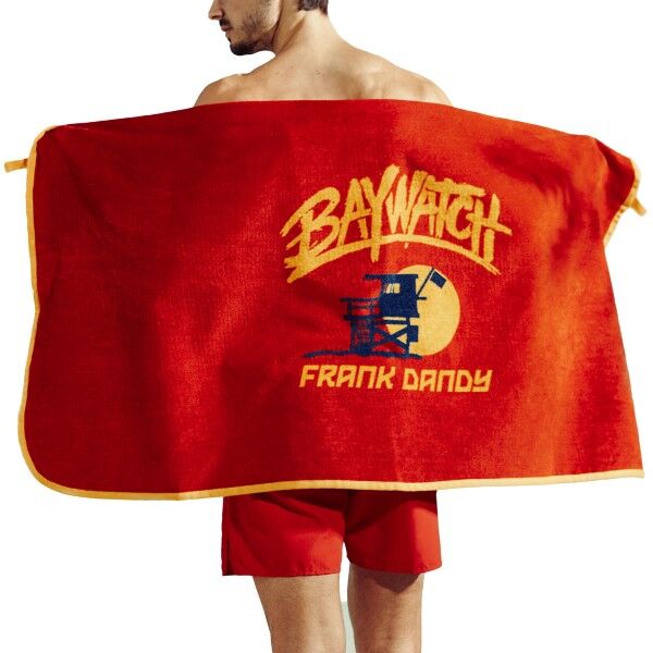 Frank Dandy Baywatch Beach Towel - Red * Kampagne * Frank Dandy Baywatch Beach Towel - Red * Kampagne *