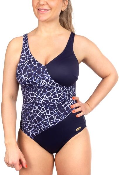 Damella Julia Navy Crackle Swimsuit - Blue Pattern * Kampagne * Damella Julia Navy Crackle Swimsuit - Blue Pattern * Kampagne *