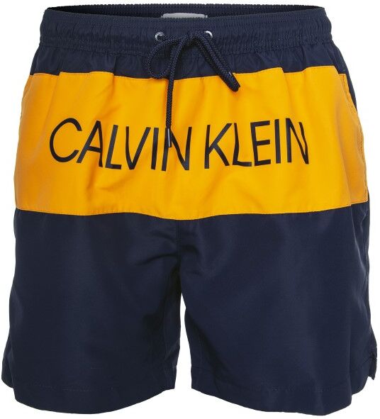 Calvin Klein Core Placed Logo Medium Drawstring - Orange/Darkblu * Kampagne * Calvin Klein Core Placed Logo Medium Drawstring - Orange/Darkblu * Kampagne *