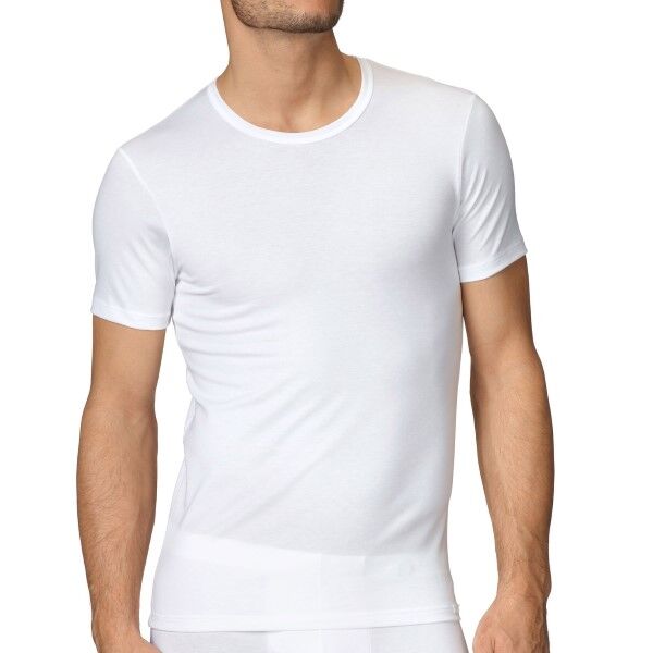 Calida Evolution T-Shirt 14661 - White 001 * Kampagne *