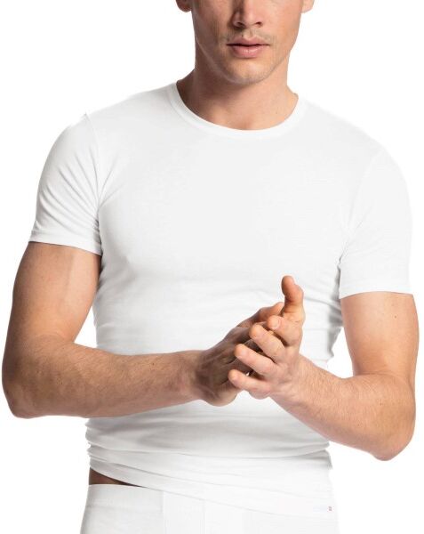 Calida Evolution T-Shirt 14661 - White 001 * Kampagne * Calida Evolution T-Shirt 14661 - White 001 * Kampagne *
