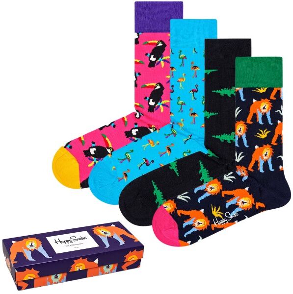 Happy socks 4-pak Animal Gift Box - Mixed * Kampagne * Happy socks 4-pak Animal Gift Box - Mixed * Kampagne *