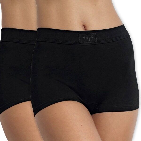 Sloggi 2-pak Double Comfort Shorts - Black * Kampagne * Sloggi 2-pak Double Comfort Shorts - Black * Kampagne *