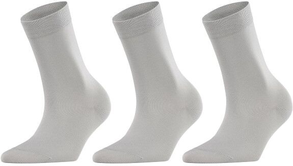 Falke 3-pak Women Cotton Touch - Light grey * Kampagne *