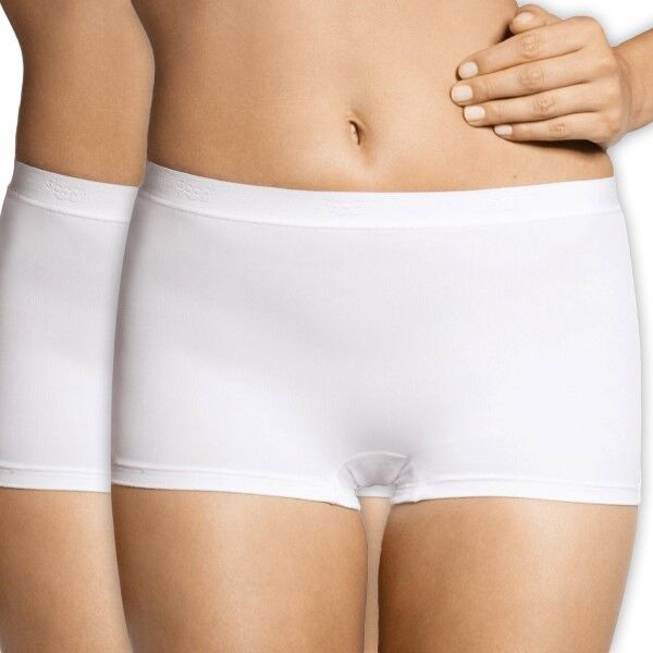 Sloggi 2-pak Sensual Fresh Shorts - White * Kampagne * Sloggi 2-pak Sensual Fresh Shorts - White * Kampagne *