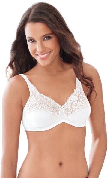 Maidenform Minimizer Lace Bra 428 - White * Kampagne *