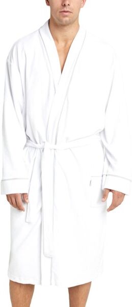 Jockey Bath Robe Fashion Terry S-2XL - White * Kampagne * Jockey Bath Robe Fashion Terry S-2XL - White * Kampagne *