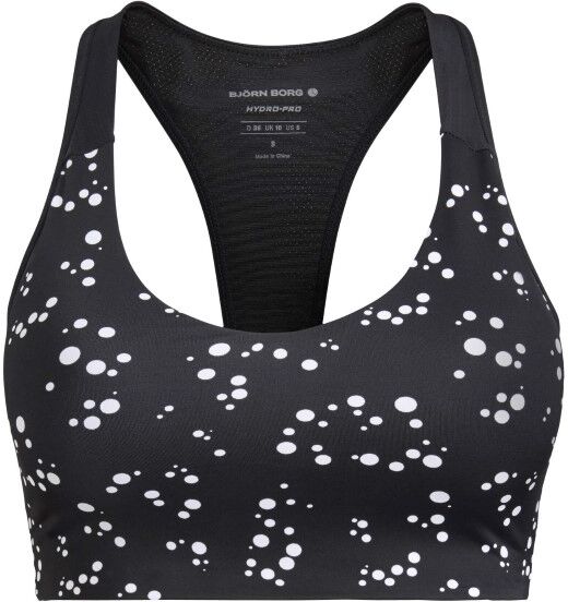 Björn Borg Random Dot High Support Sport Bra - Black * Kampagne * Björn Borg Random Dot High Support Sport Bra - Black * Kampagne *