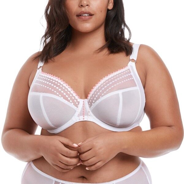 Elomi Matilda Underwired Plunge Bra - White * Kampagne * Elomi Matilda Underwired Plunge Bra - White * Kampagne *