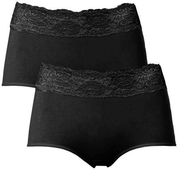 Trofé Trofe Lace Trimmed Maxi Briefs 2-pak - Black * Kampagne * Trofé Trofe Lace Trimmed Maxi Briefs 2-pak - Black * Kampagne *