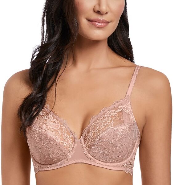 Wacoal Lace Perfection Average Wire Bra - Pink * Kampagne * Wacoal Lace Perfection Average Wire Bra - Pink * Kampagne *