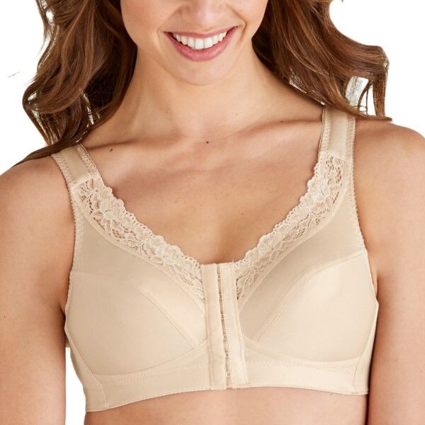 Swegmark Maj Front Closure Soft Bra - Beige * Kampagne * Swegmark Maj Front Closure Soft Bra - Beige * Kampagne *